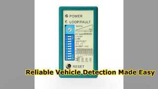 آشکارساز حلقه JUTAI LD100 LD102 تشخیص خودرو قابل اعتماد