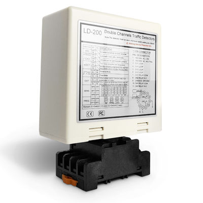 خرید دتکتور حلقه دو کانال سفید 10MS - 90MS دتکتور حلقه تحرک تولید آنلاین