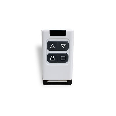 خرید RB43-4K کنترل از راه دور دروازه اتوماتیک سفید 433MHz باز بسته بسته توقف قفل 30m تولید آنلاین